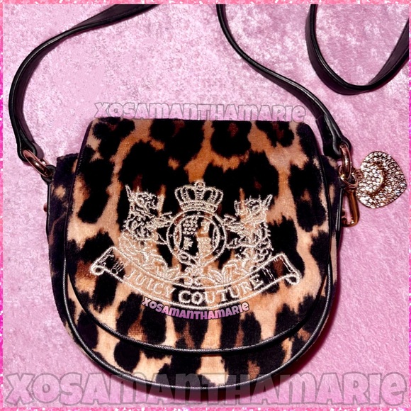 Juicy Couture Handbags - Juicy Couture Mini Leopard Crossbody